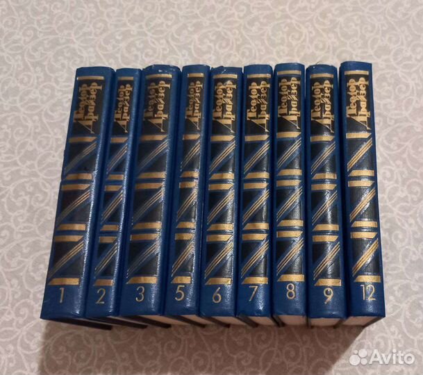 Т. Драйзер собрание сочинений в 9 томах