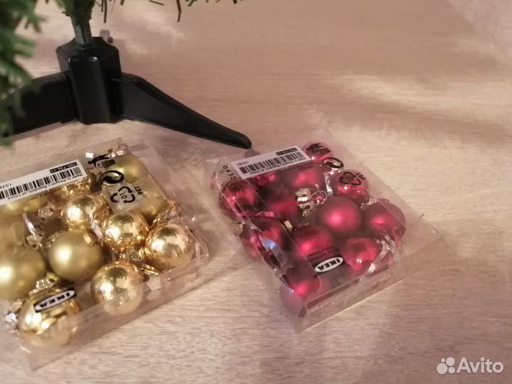 Игрушки новогодние с ёлочкой