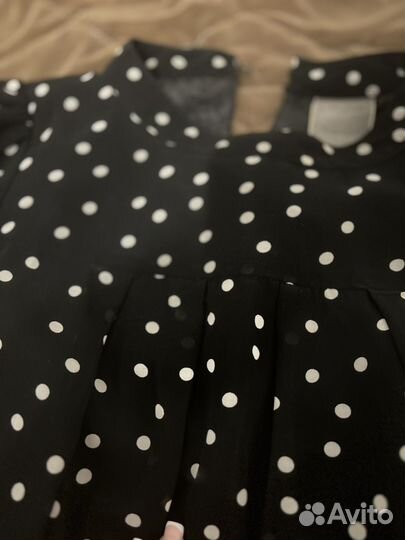 Платье в горох 42