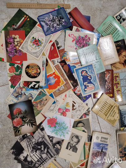 Старые открытки 7.1кг