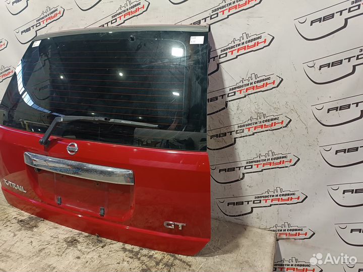 Дверь задняя nissan X-trail NT30 PNT30 T30 K01008H3MM красный, AX6 TA562