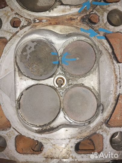 Головка блока газель 405