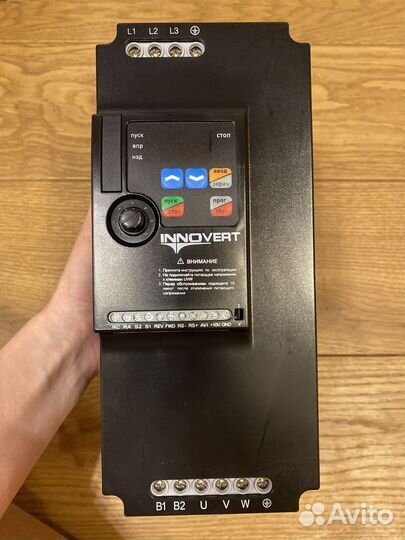 Частотный преобразователь 0,75-110 кВт innovert