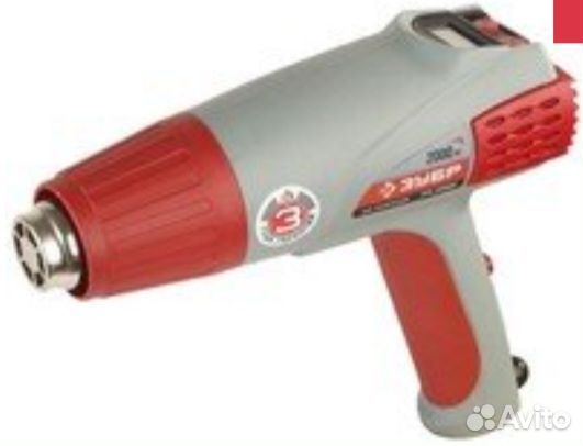 Фен строительный с дисплеем