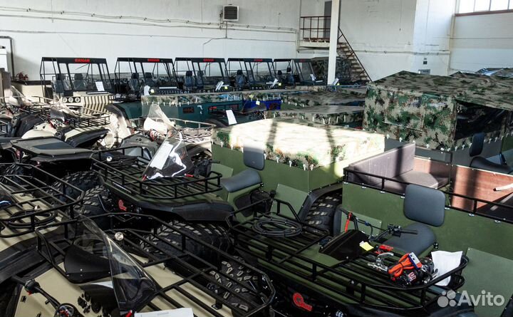 Квадроцикл вездеход Nord-Пикап (Снегоболотоход)