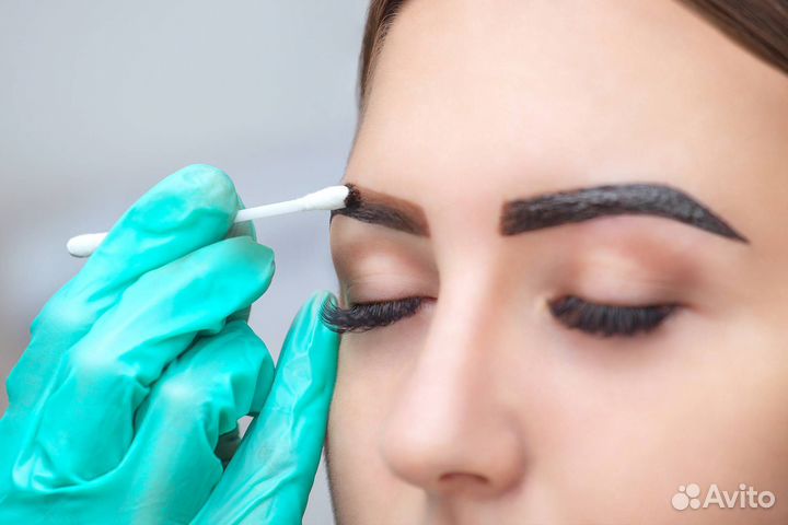 Оформление и окрашивание бровей