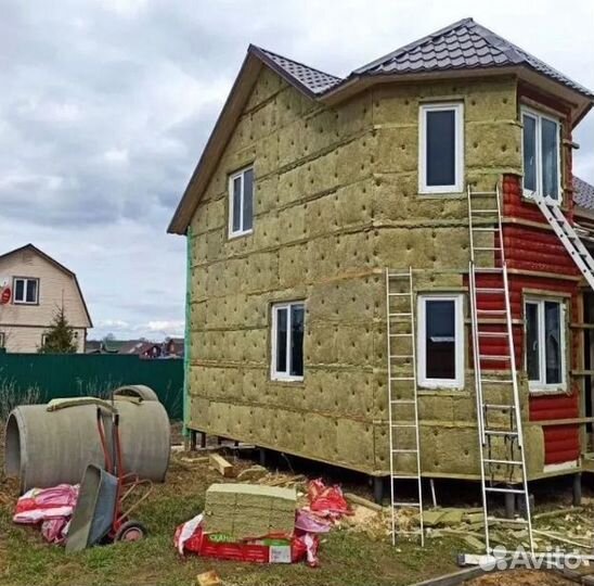 Фасадные работы, ремонт и замена кровли