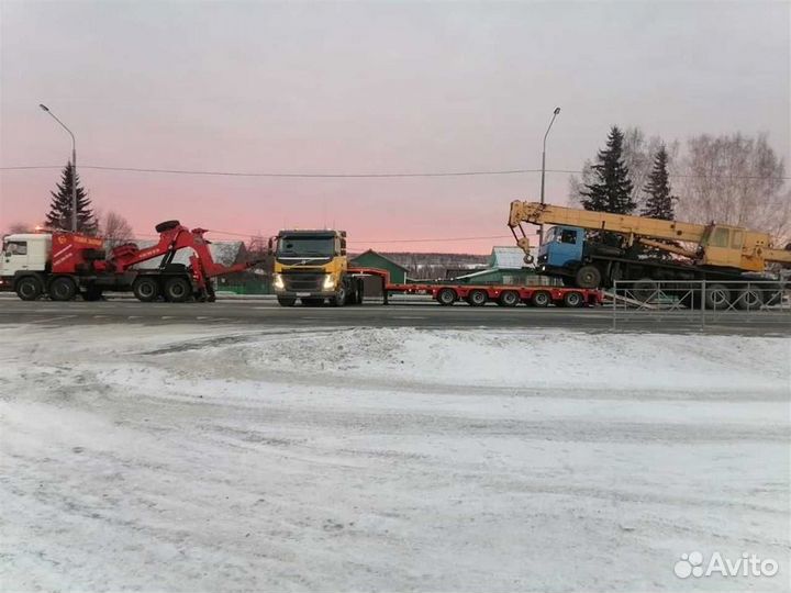 Аренда низкорамного трала Грузовые перевозки