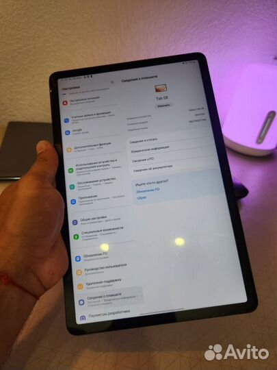 Планшет Samsung galaxy Tab s8 256