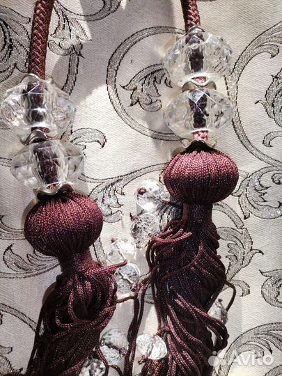 Шторы комплект с лабрекеном