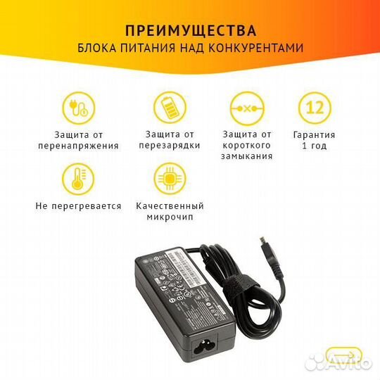 Блок питания Lenovo adlx65NCT3A