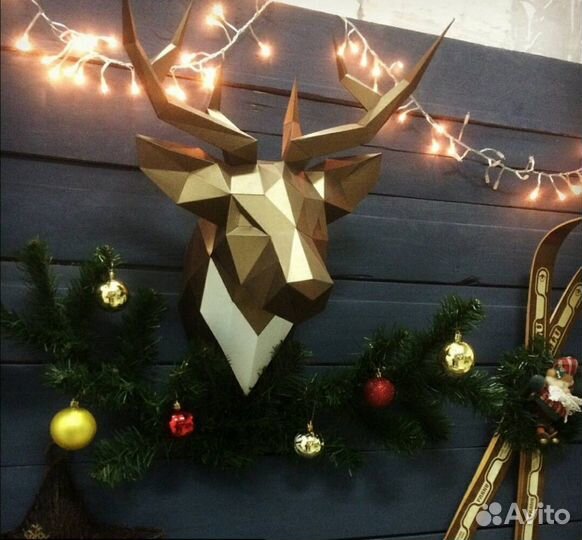 3D конструктор из картона