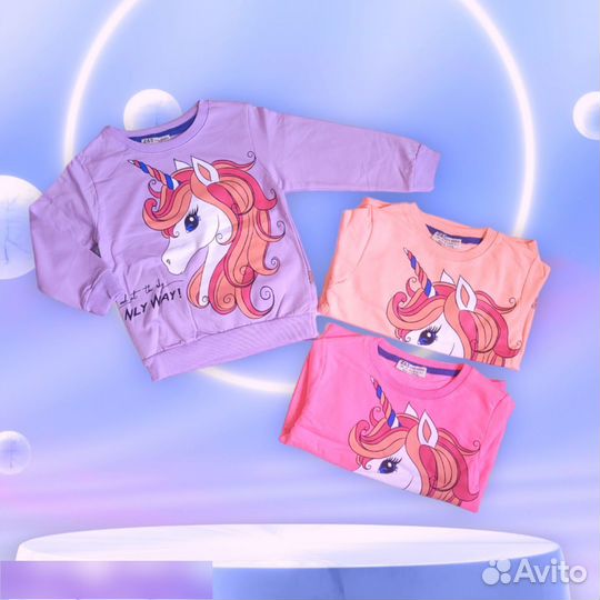 Свитшот на флисе