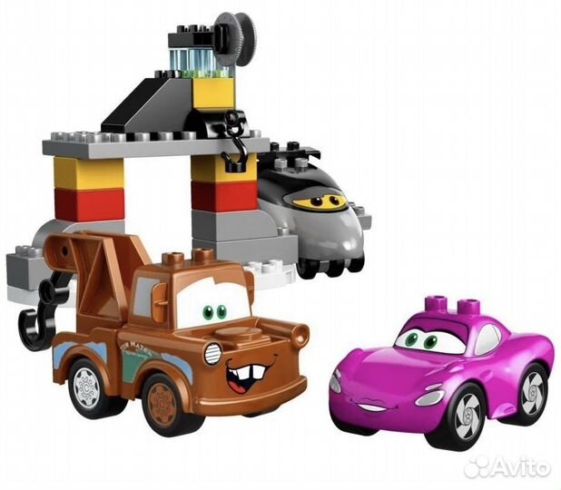 Lego duplo тачки Сид приходит на помощь