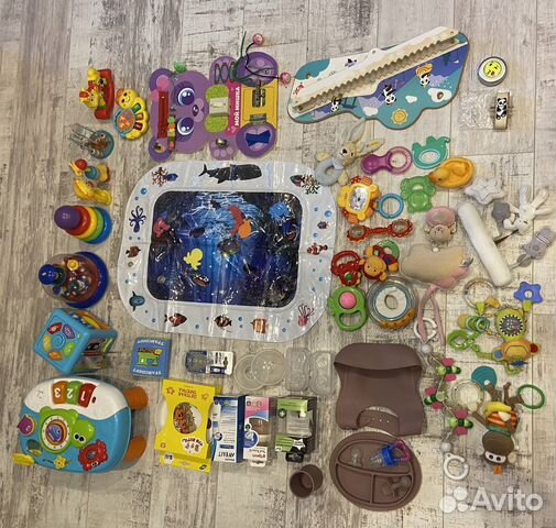 Развивающие игрушки, погремушки, бутылочки и др