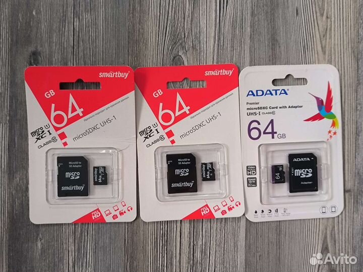 Карты памяти и флешки