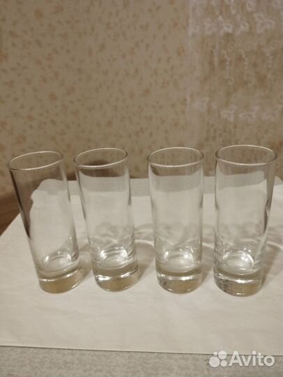 Бокалы Богемия, стаканы СССР, стопки стеклянные