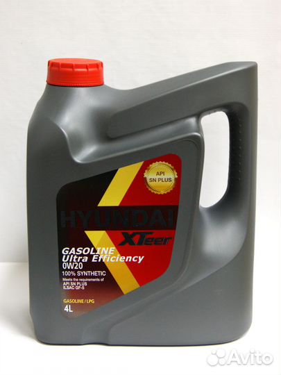 Моторное масло Hyundai XTeer Gasoline Ultra Effici