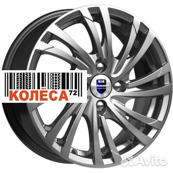 Кик Мейола 6x15 4x100 ET37 Dia60.1 Дарк платинум