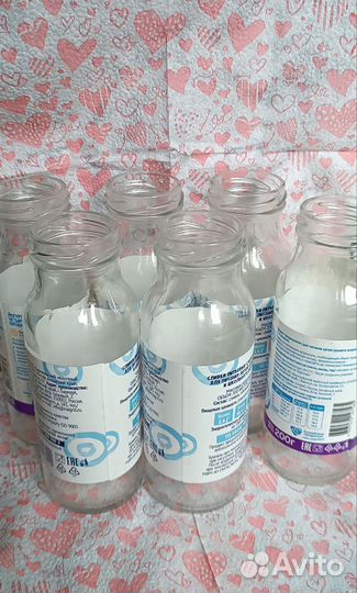 Бутылочки с под детского питания