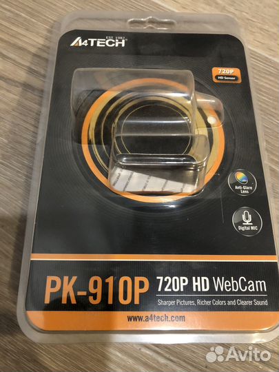 Веб-камера A4Tech 720Р HD