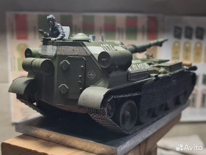 Модель танка су-101 