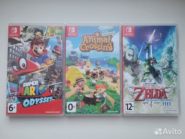 Игры для Nintendo Switch купить в Москве | Электроника | Авито