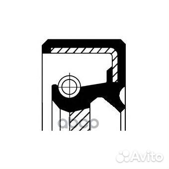 Сальник коленчатого вала 19036716B Corteco