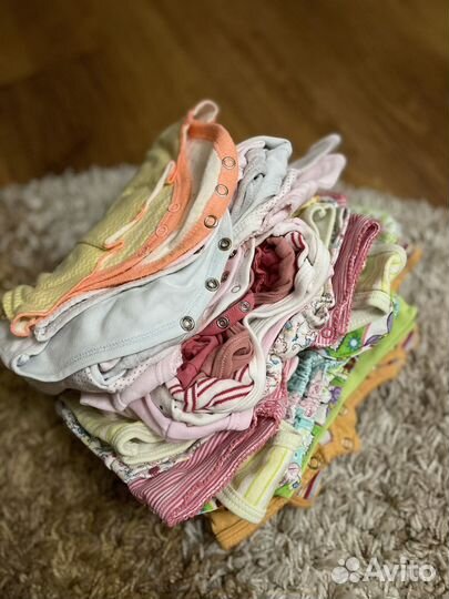 Вещи пакетом на девочку 62