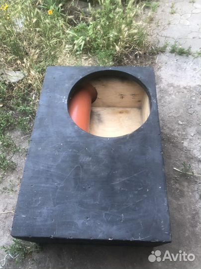 Короб для сабвуфера 18 на трубе