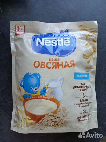 Каша овсяная молочная Нестле