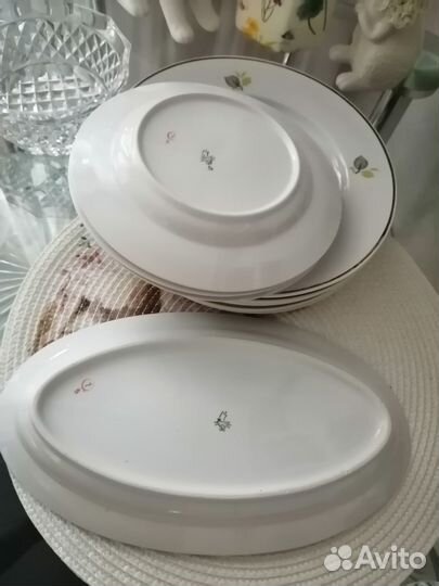 Тарелки, селедочница СССР