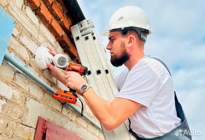 Установка видеонаблюдения