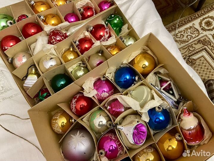 Новогодние игрушки СССР