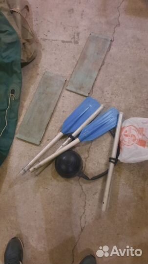 Лодка надувная резиновая бу