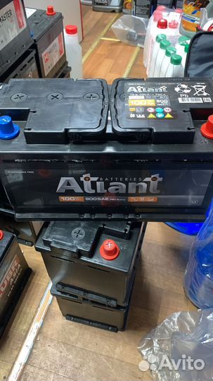 Atlant 100ah новый