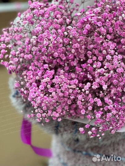 Гипсофила букет цветы