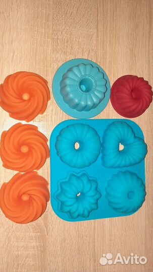 Формы силиконовые для кексов