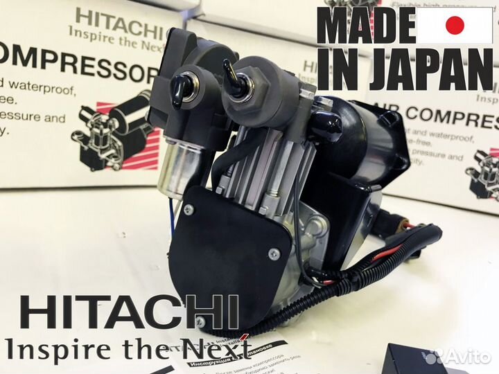 Компрессор подвески Hitachi LR RR Sport L320 ориг