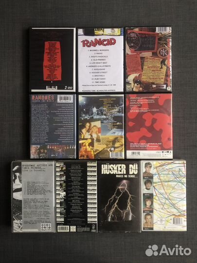 Музыкальные DVD и VHS