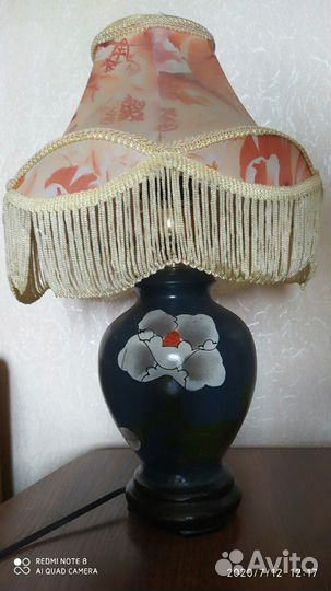 Лампа настольная Винтаж