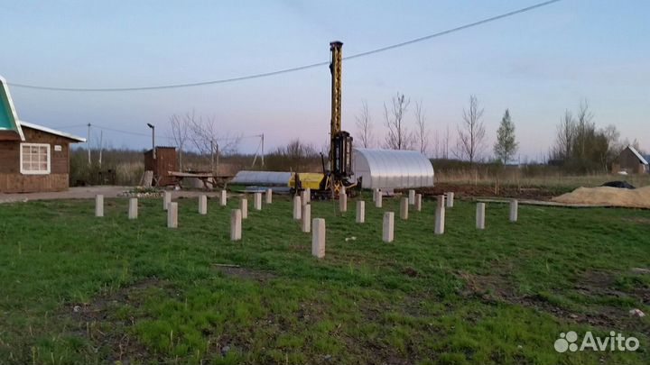 Сваи жб для фундамента