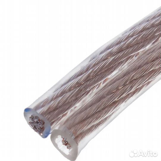 Аудио-кабель Hi-Fi 2х2.5 мм на отрез (1 м)