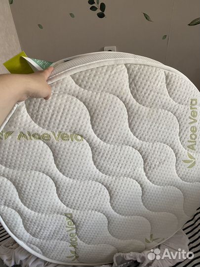 Матрас для круглой кроватки
