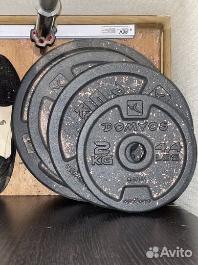 Спортивные блины и гриф