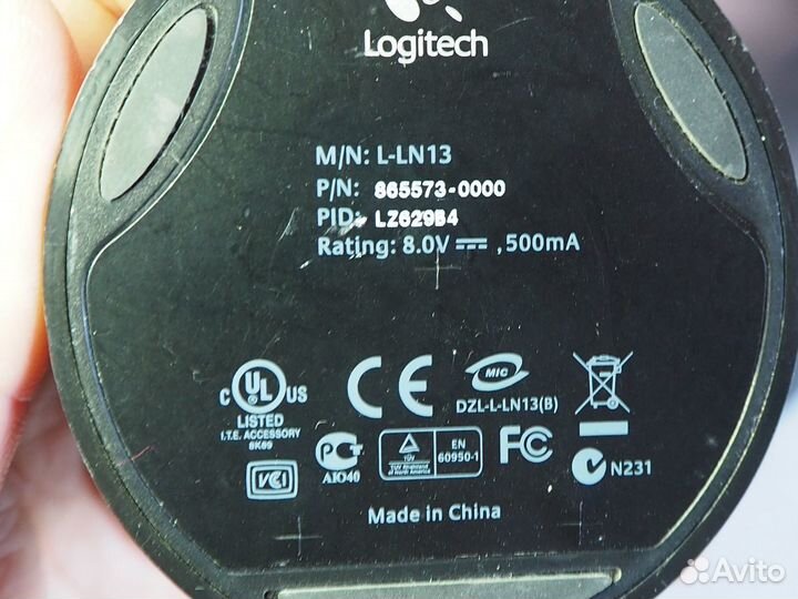 Беспроводная мышь Logitech M-RBQ 124 MX Revolutio