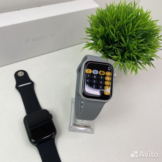 Часы apple watch 9 45 mm серые