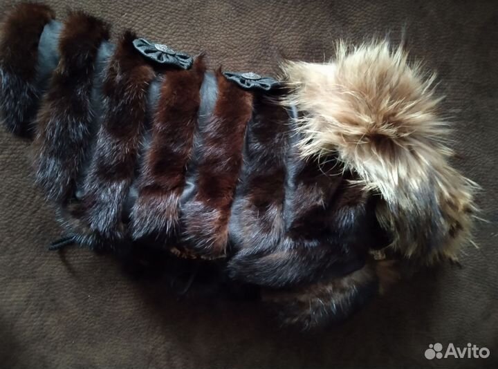Шуба норковая, для маленькой собачки