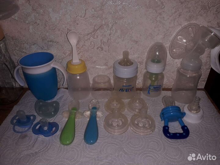 Бутылочки, соски, пустышки посуда детская