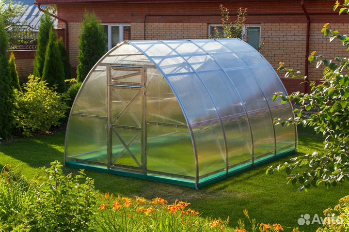 Теплица каплевидная